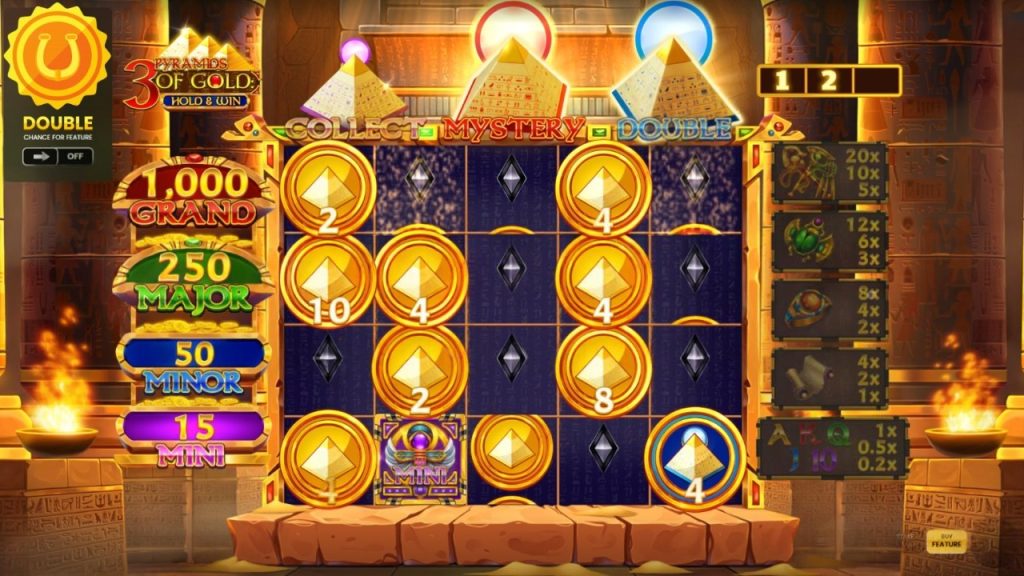3 Pyramids of Gold Demo